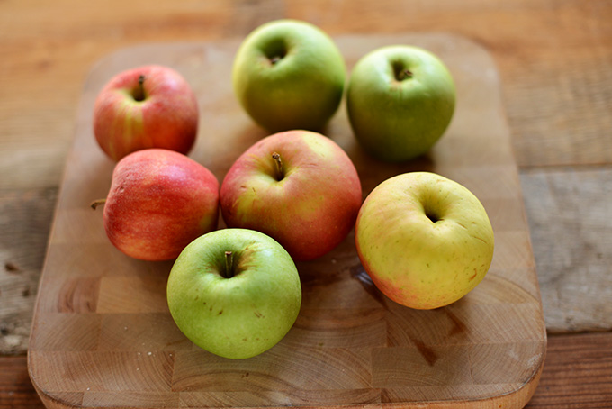 Fresh apples for making our Deep Dish Apple Pie recipe