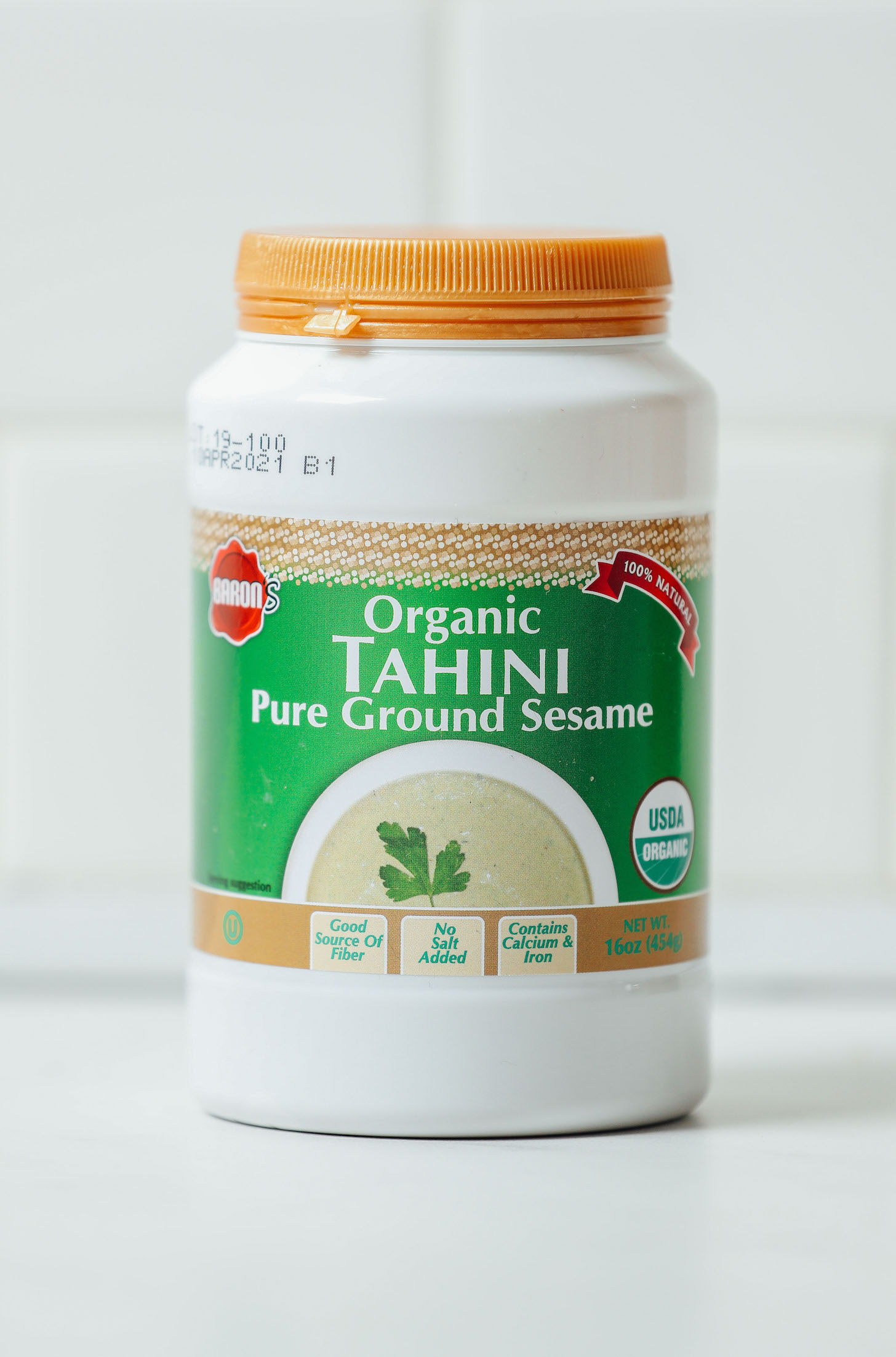 Baron tahini for the first place winner in our Tahini Butters Review