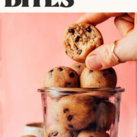 Image of no-bake cookie dough bites