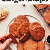 Image of 1-bowl gluten-free gingersnaps