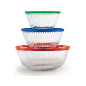 Our favorite glass mixing bowl set